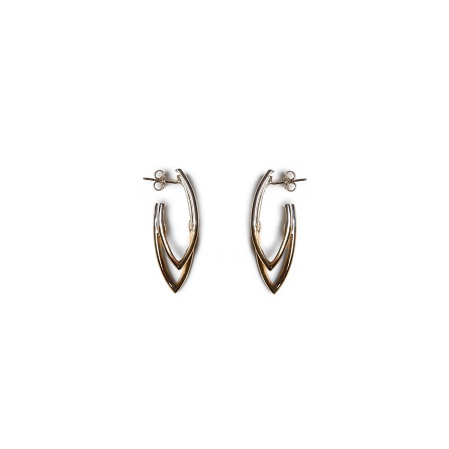 Small angle 'Neon' earrings NEON | OR ANG PICCAGBR